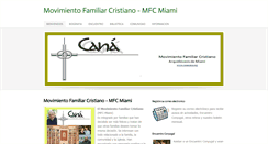 Desktop Screenshot of casacana.org