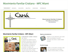 Tablet Screenshot of casacana.org